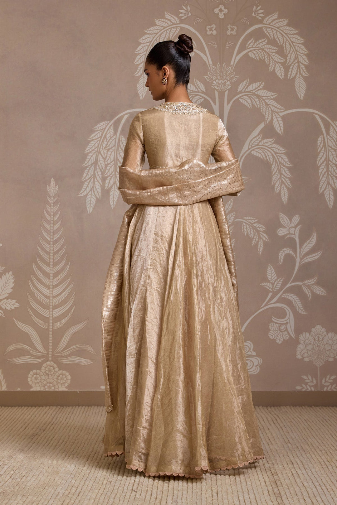 Weft Anarkali Set-RTS