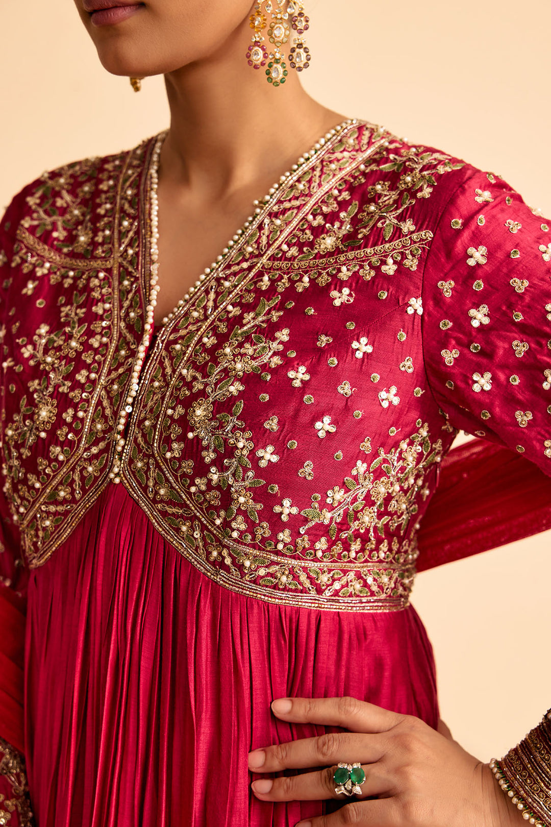 Tasneem Anarkali set