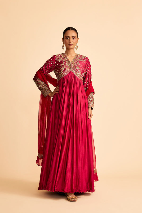Tasneem Anarkali set