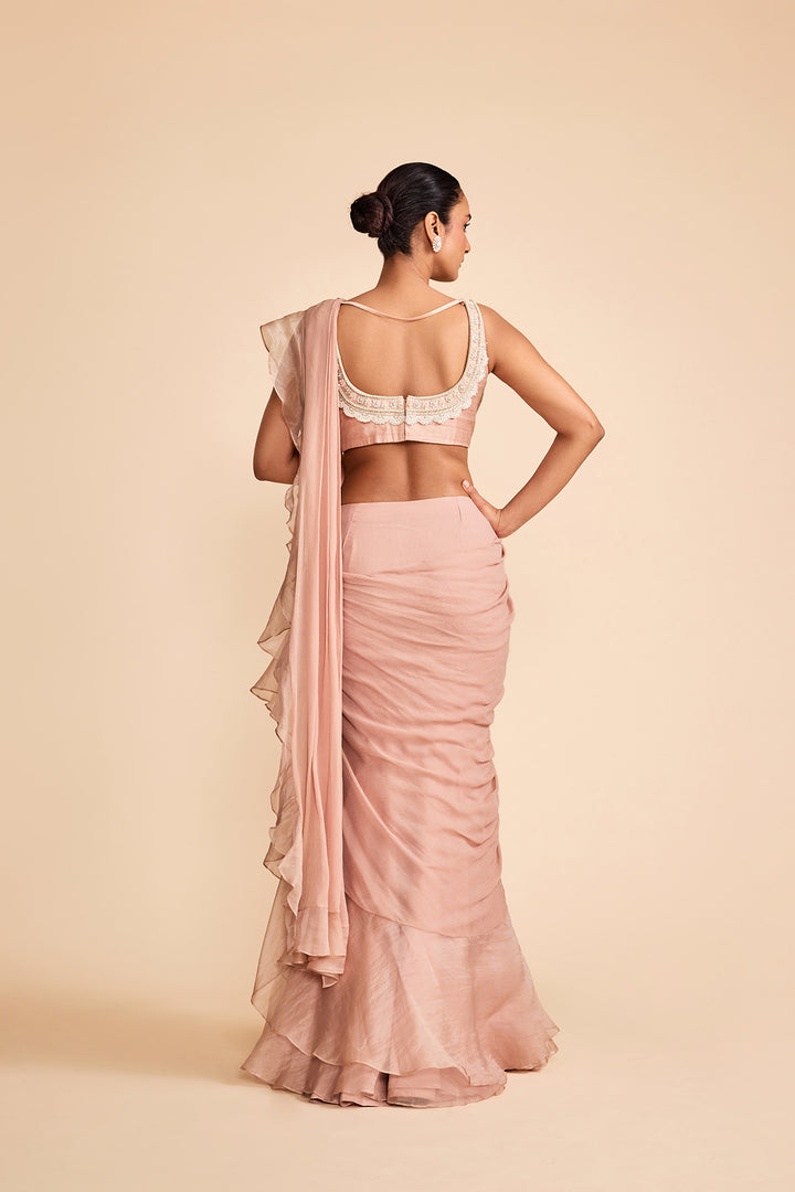 THREAD SAREE SET