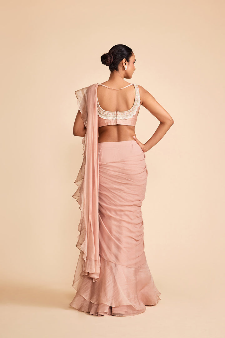 THREAD SAREE SET