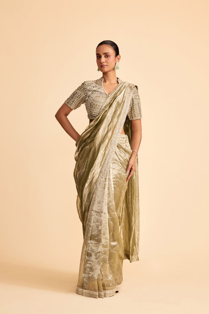 WARP SAREE SET