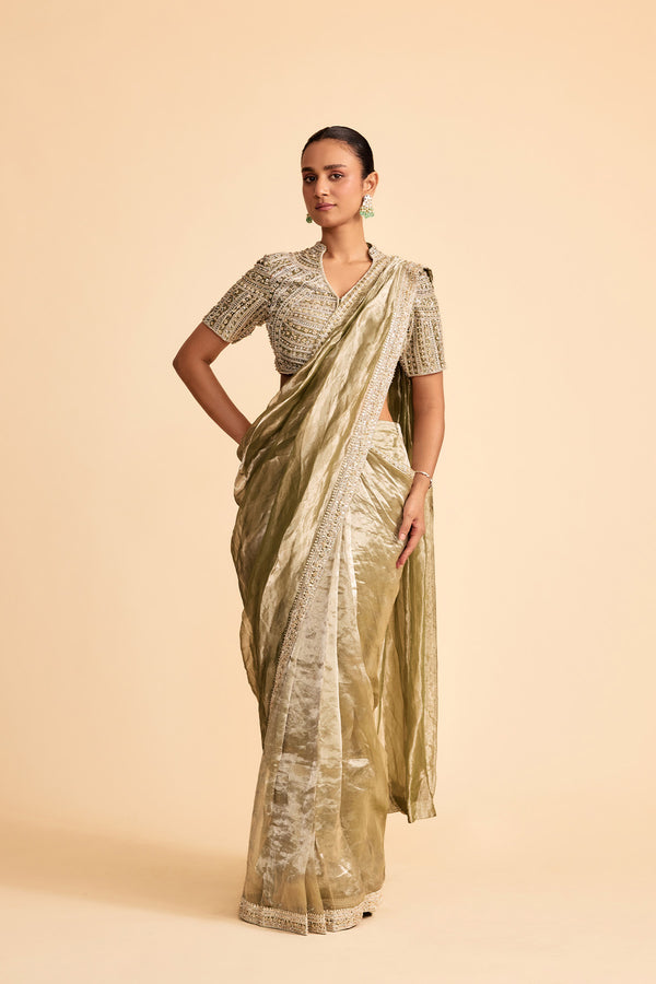 WARP SAREE SET