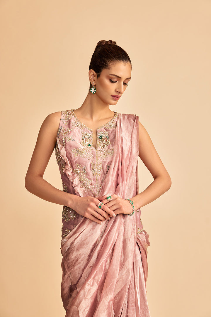 STRAND SAREE SET