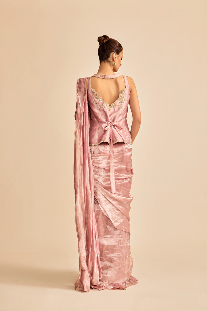 STRAND SAREE SET