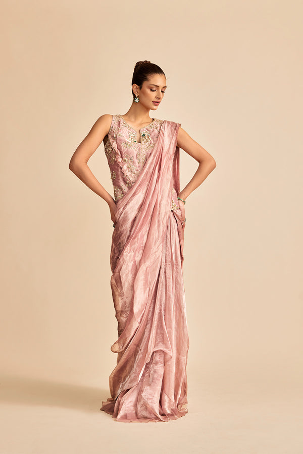 STRAND SAREE SET
