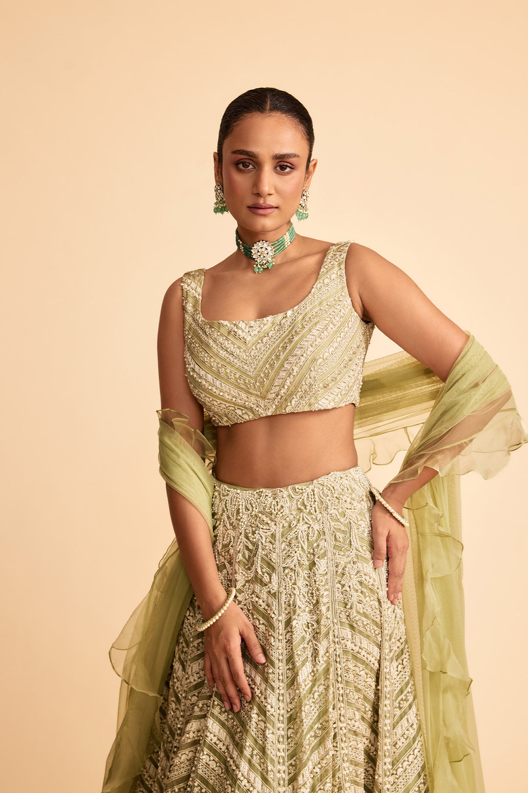 Dhanak LEHENGA SET