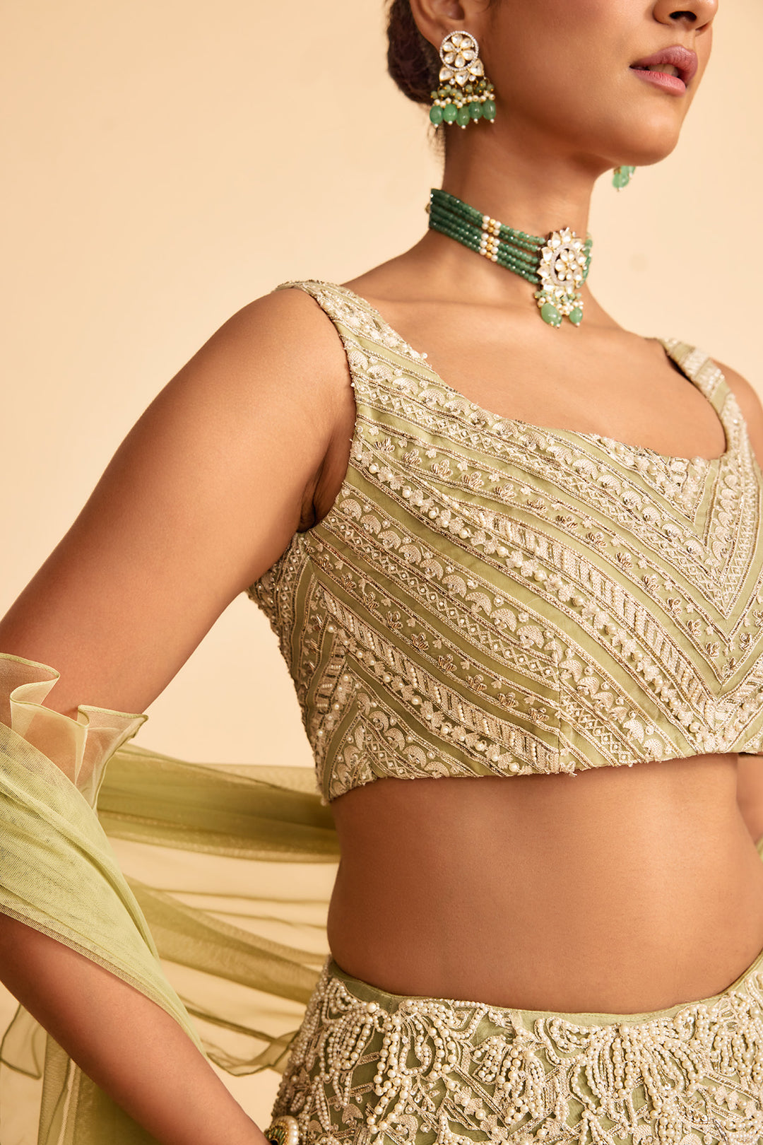 Dhanak LEHENGA SET