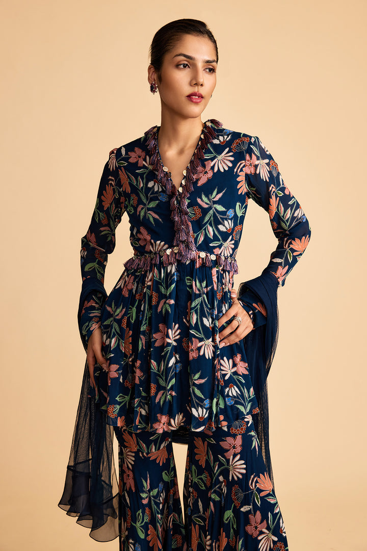 Shabgul  PEPLUM SET
