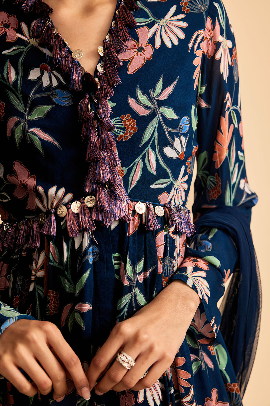 Shabgul  PEPLUM SET