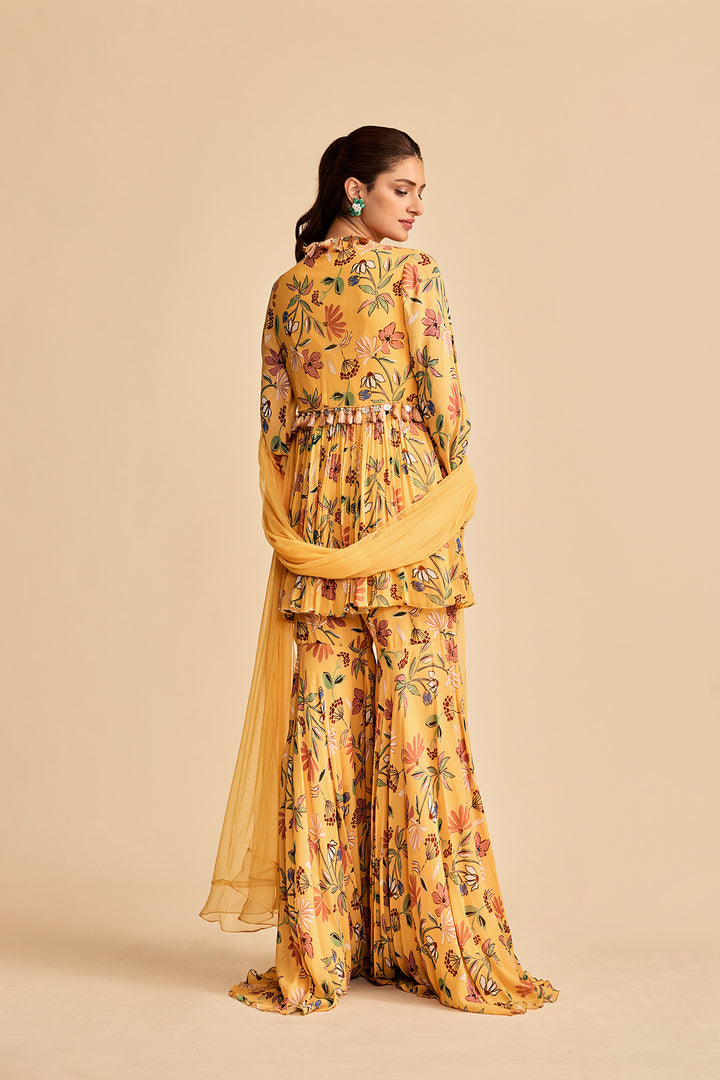 Kesar PEPLUM SET