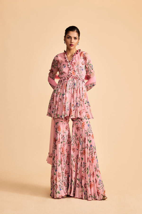 Roohani PEPLUM SET