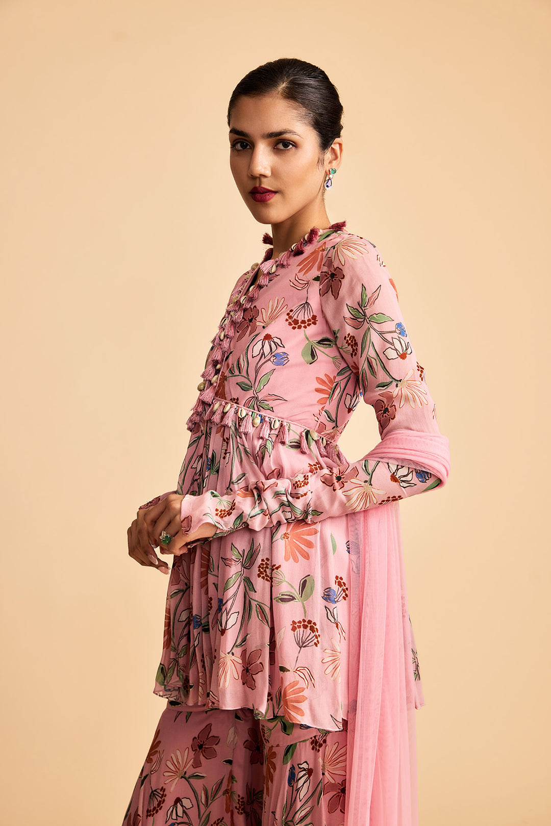 Roohani PEPLUM SET