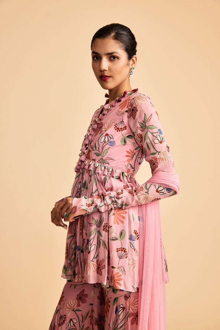 Roohani PEPLUM SET
