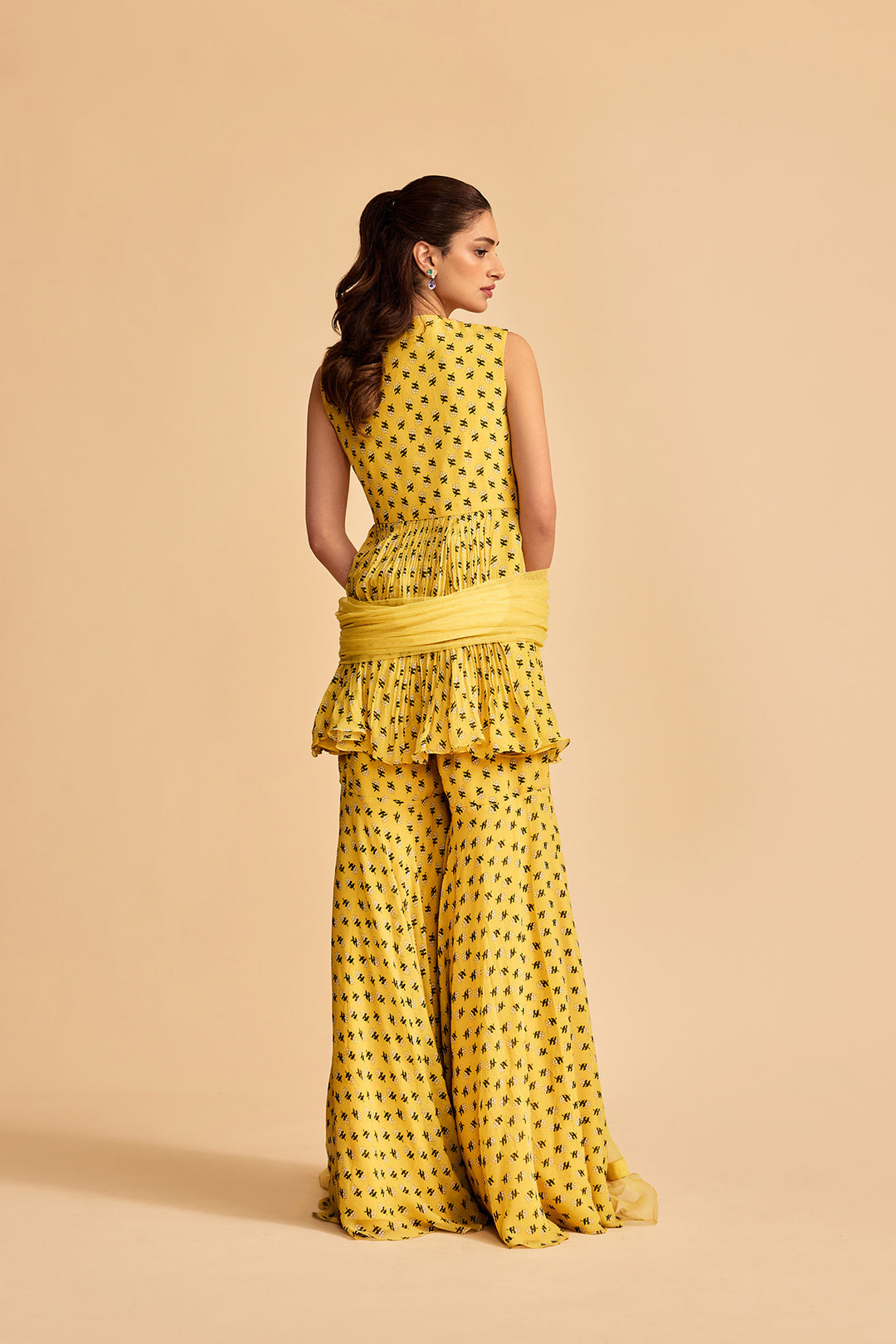 Shabnam Peplum Set