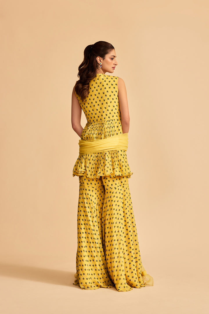 Shabnam Peplum Set