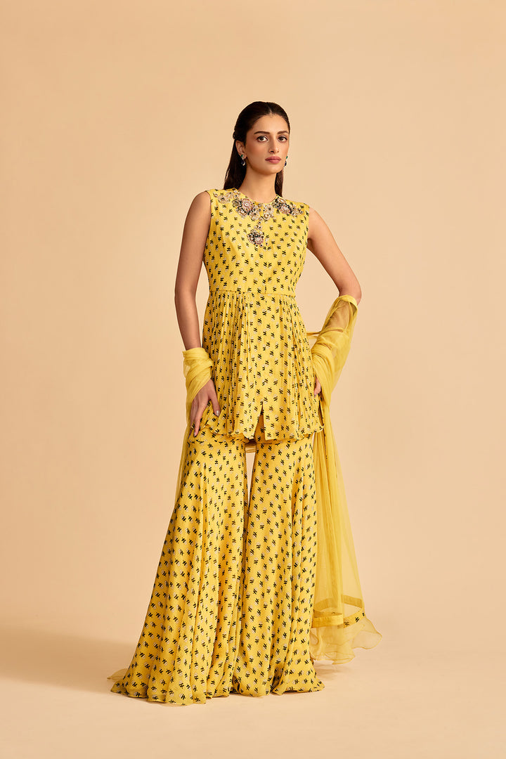 Shabnam Peplum Set