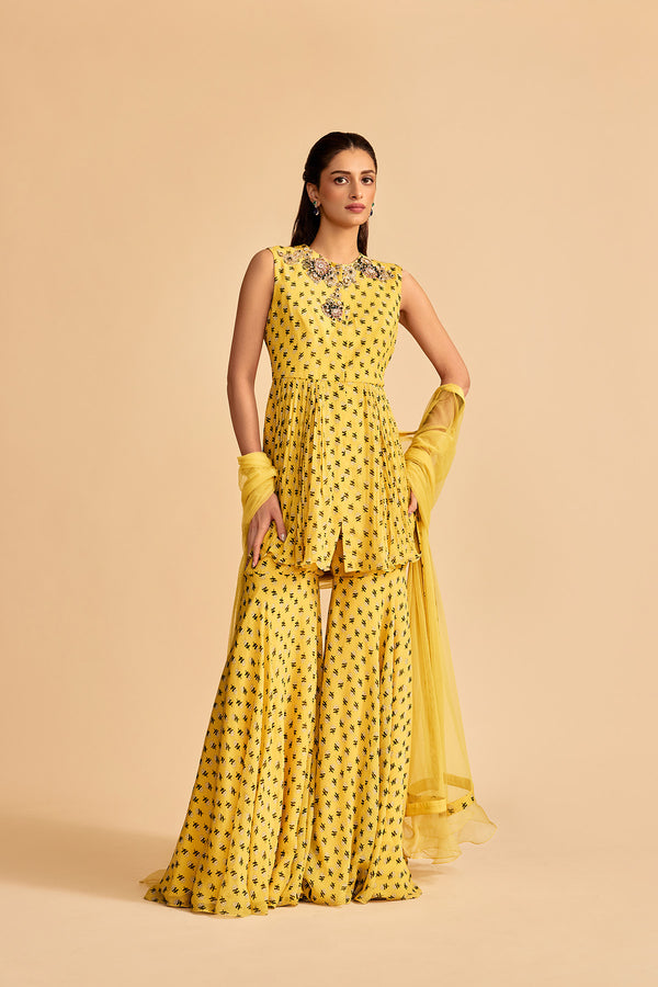 Shabnam Peplum Set