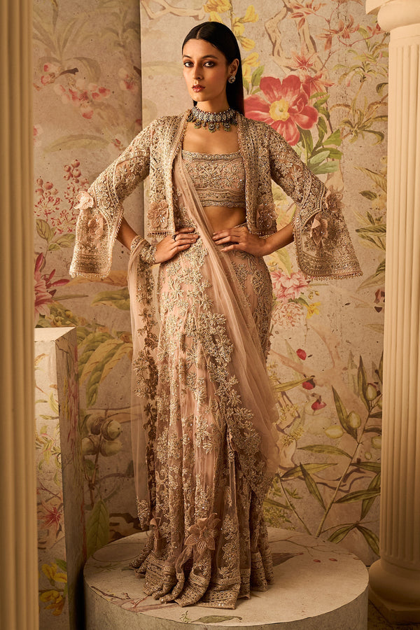 LADY SAREE SKIRT SET