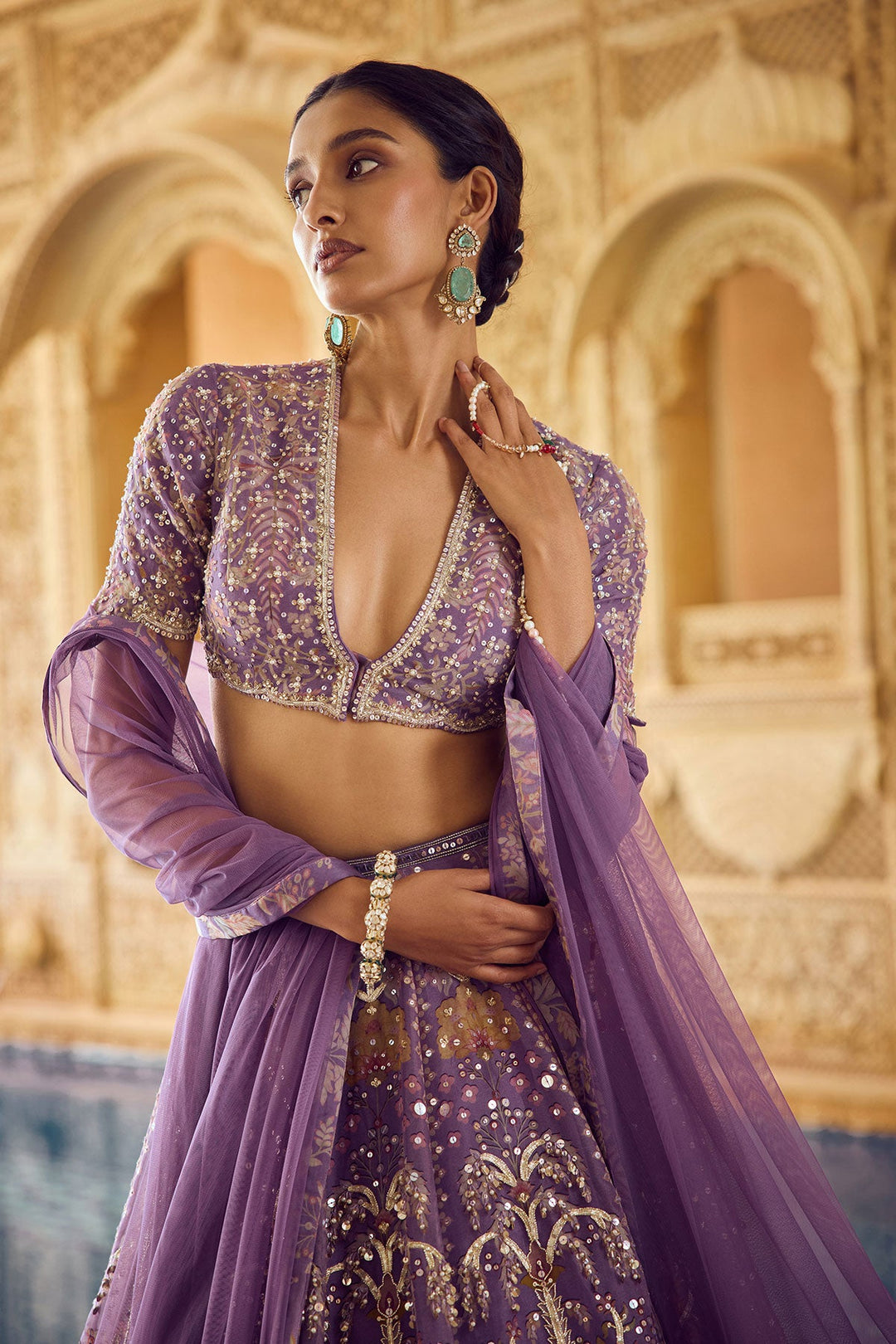 Ethereal Lehenga Set-RTS