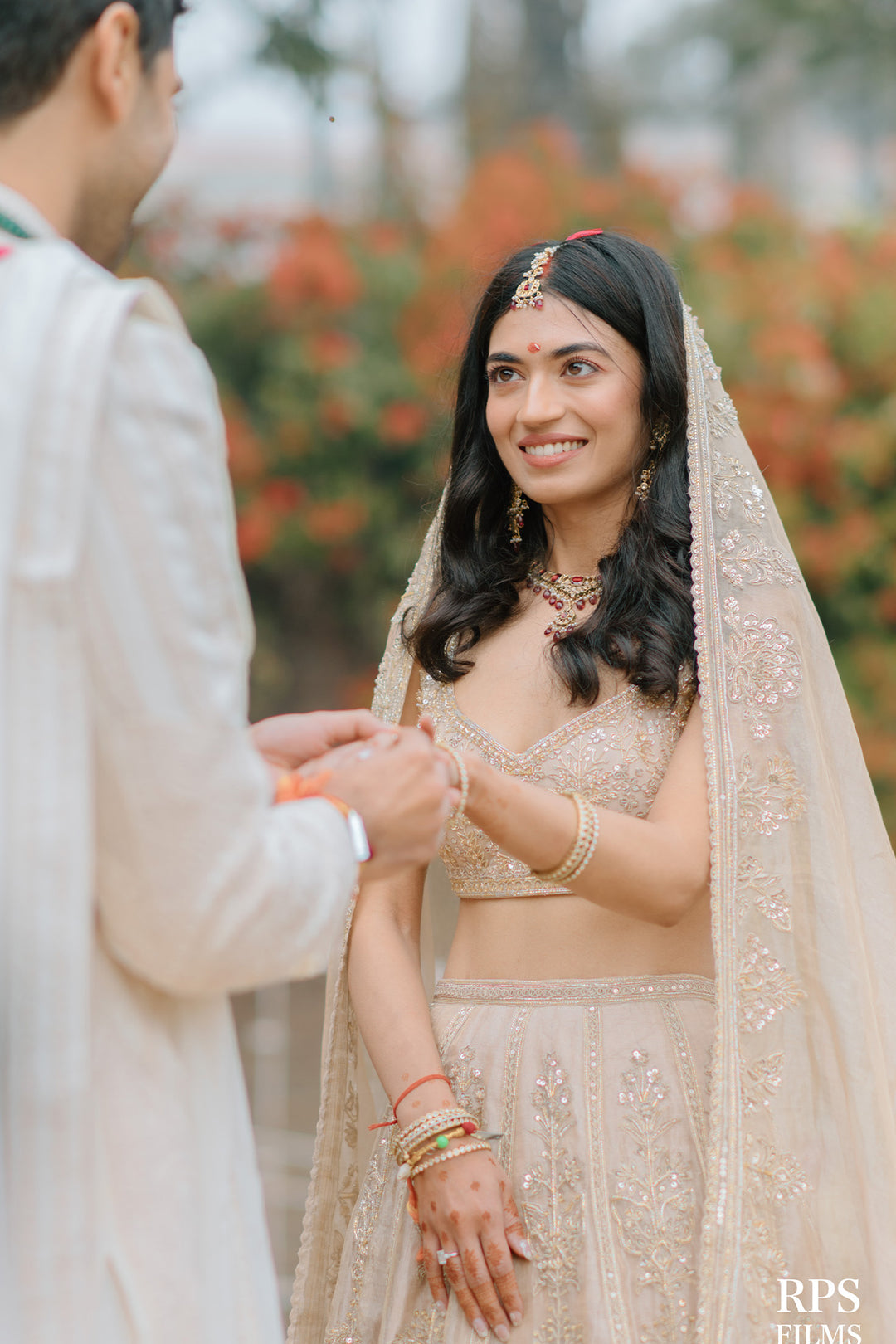 Serena Alam Shah in Swarn Lehenga Set