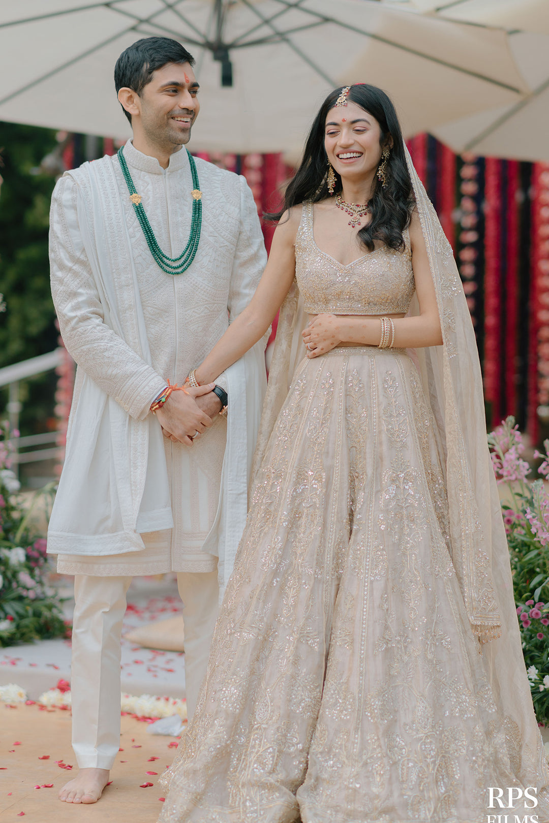 Serena Alam Shah in Swarn Lehenga Set