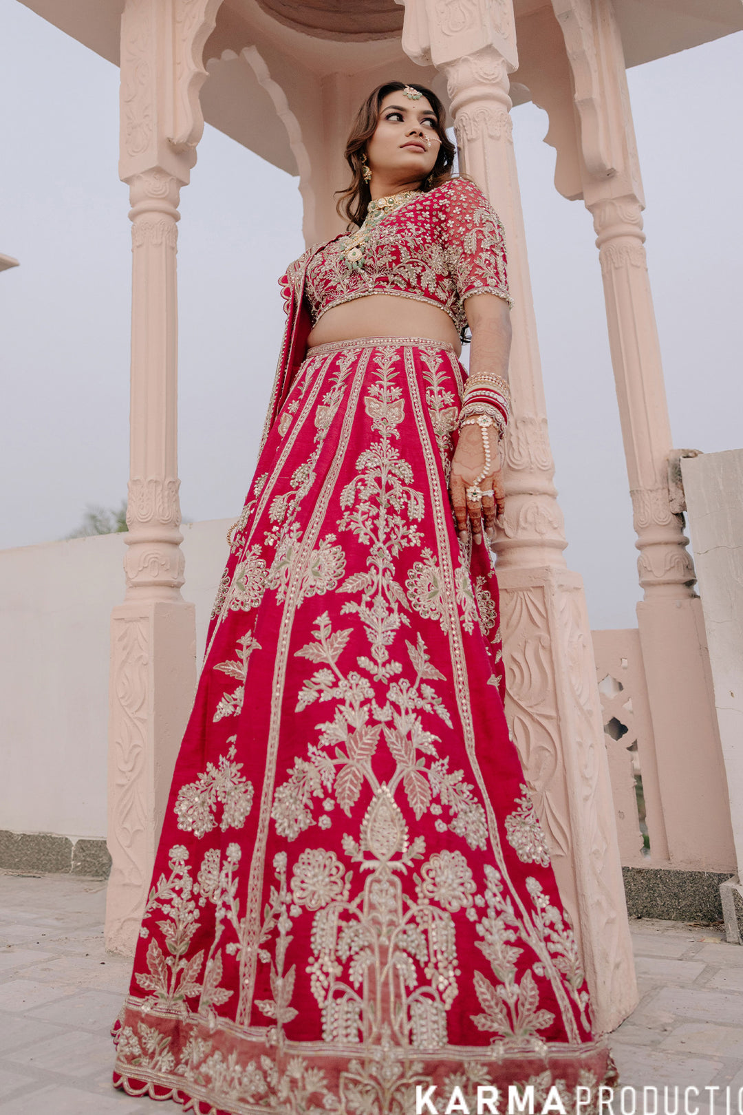 Manya in Shanno Lehenga Set