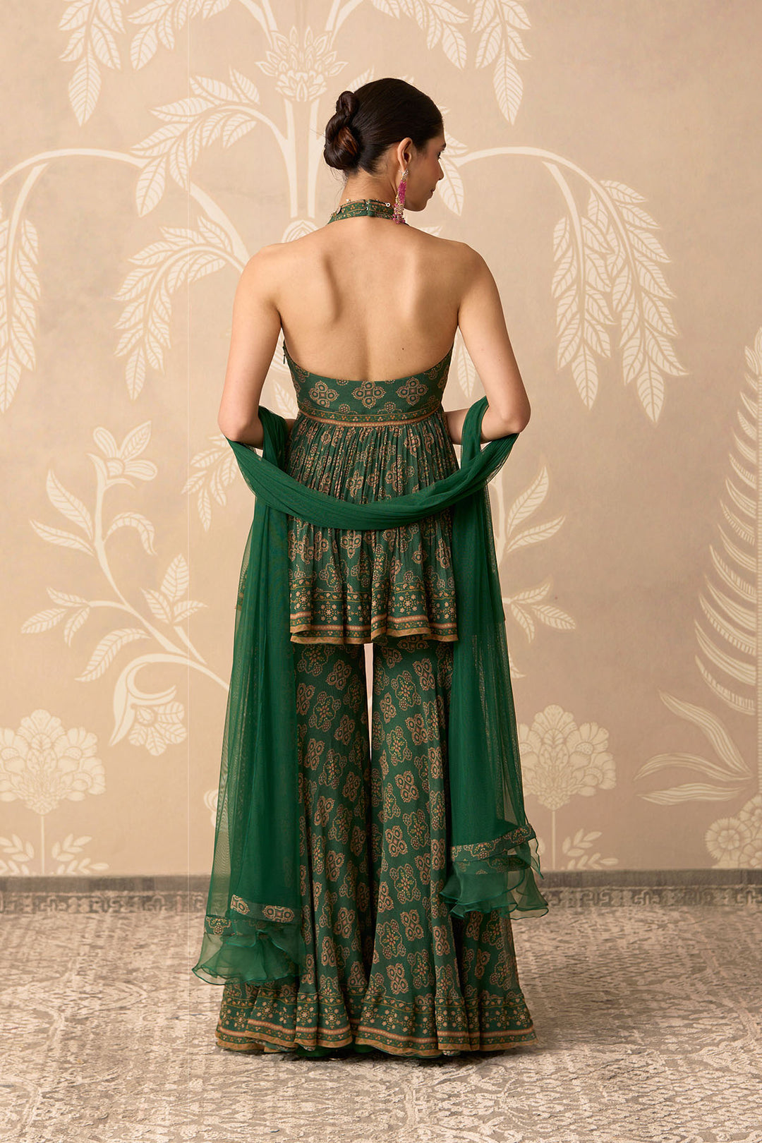 Sancha Peplum 
Garara Set