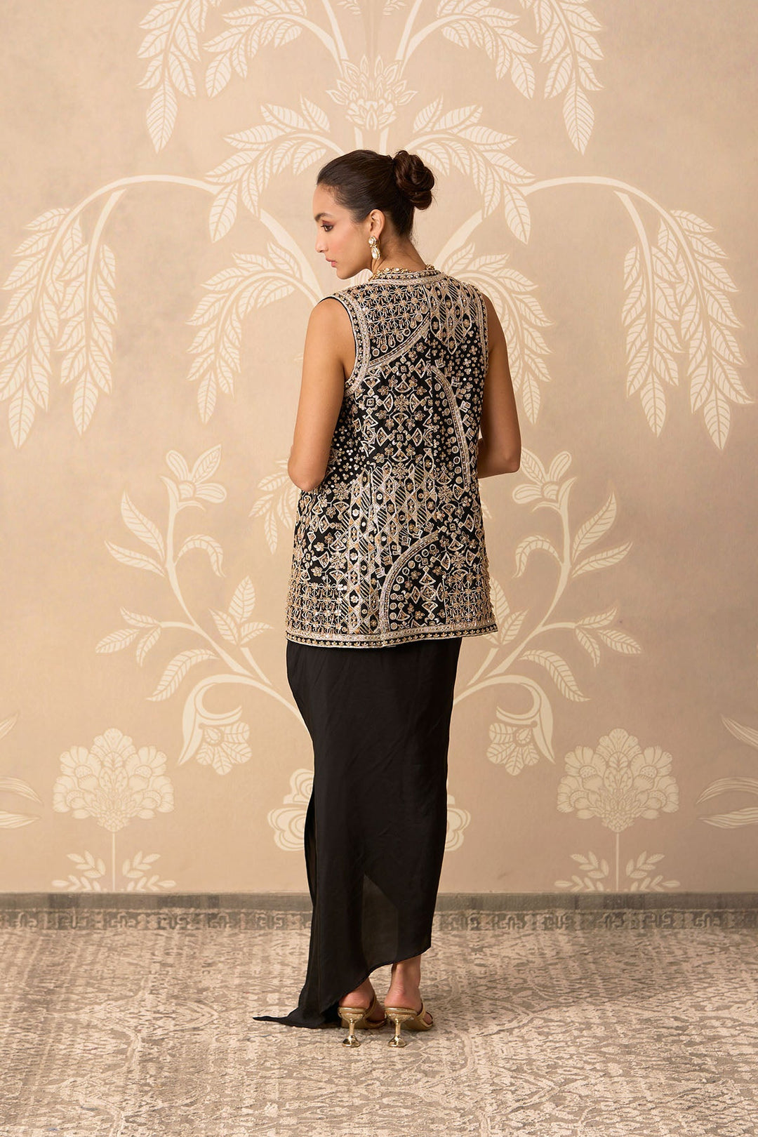 Aaina Jacket Skirt Set-RTS