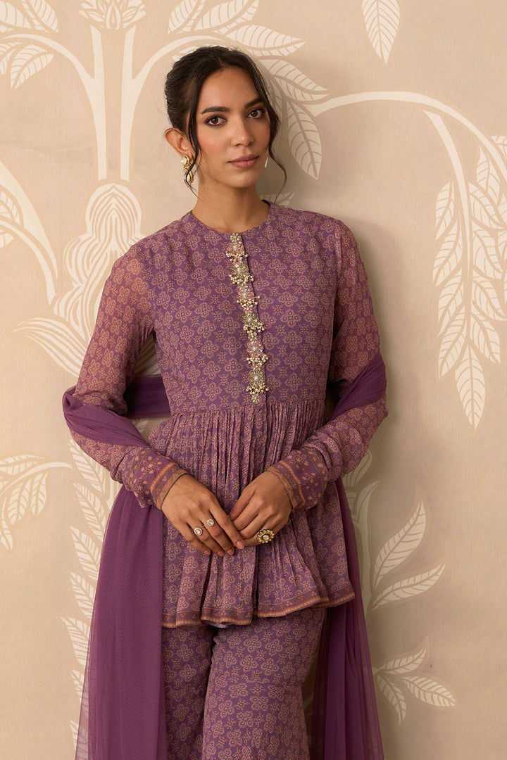 Izhaar Peplum-RTSGarara Set-RTS