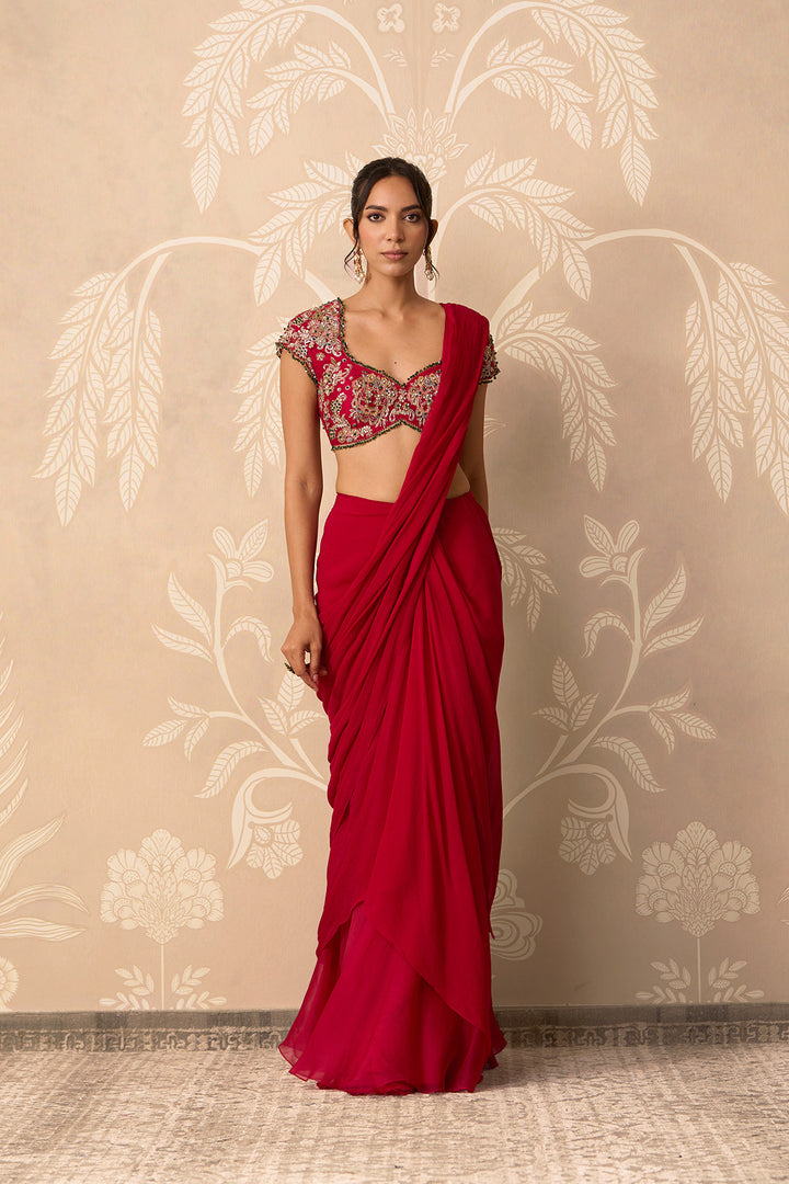 Twined saree set