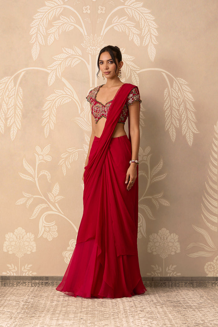 Twined saree set