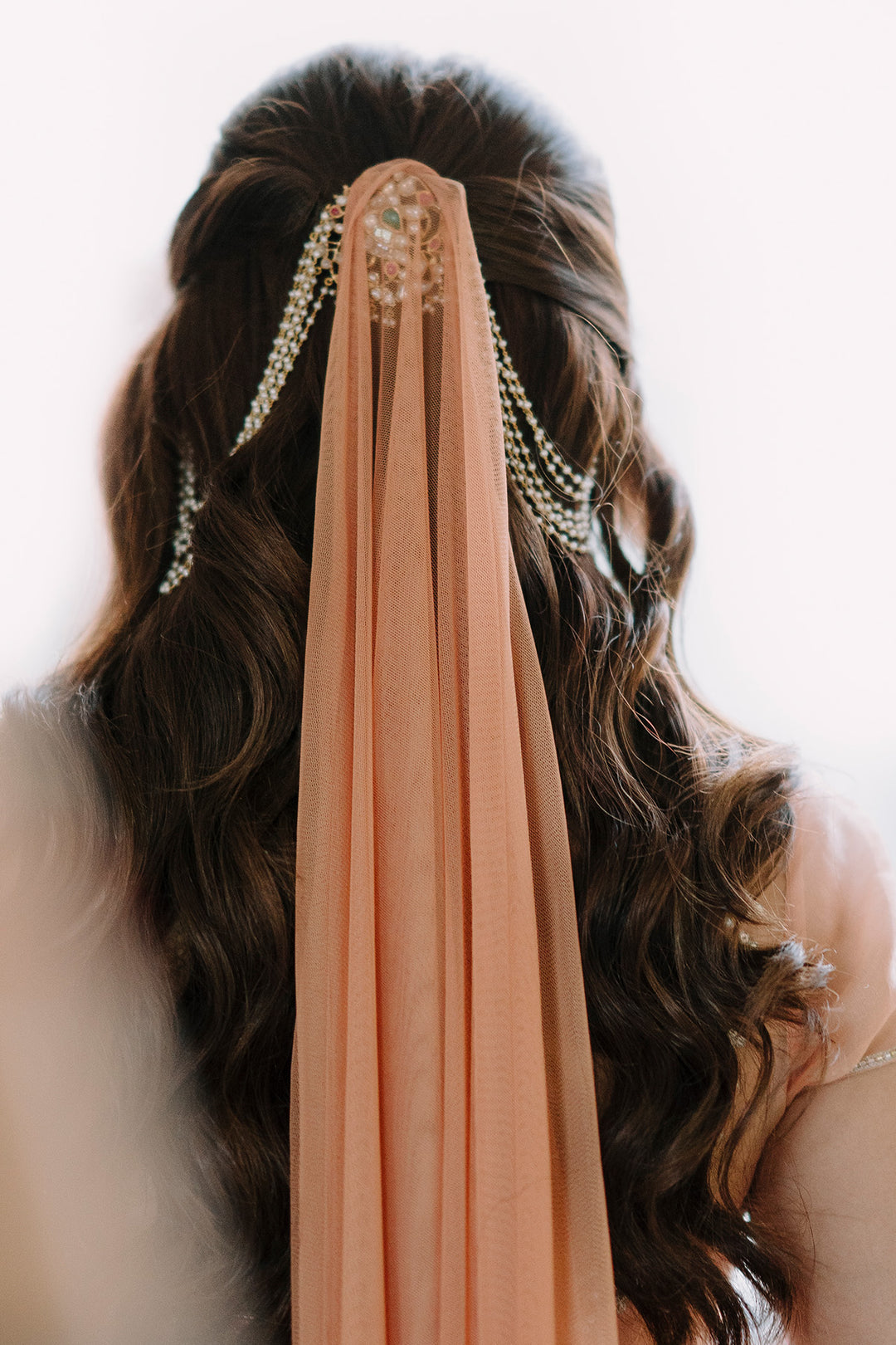 ⁠Nayanika Reddy in Lustre Lehenga Set