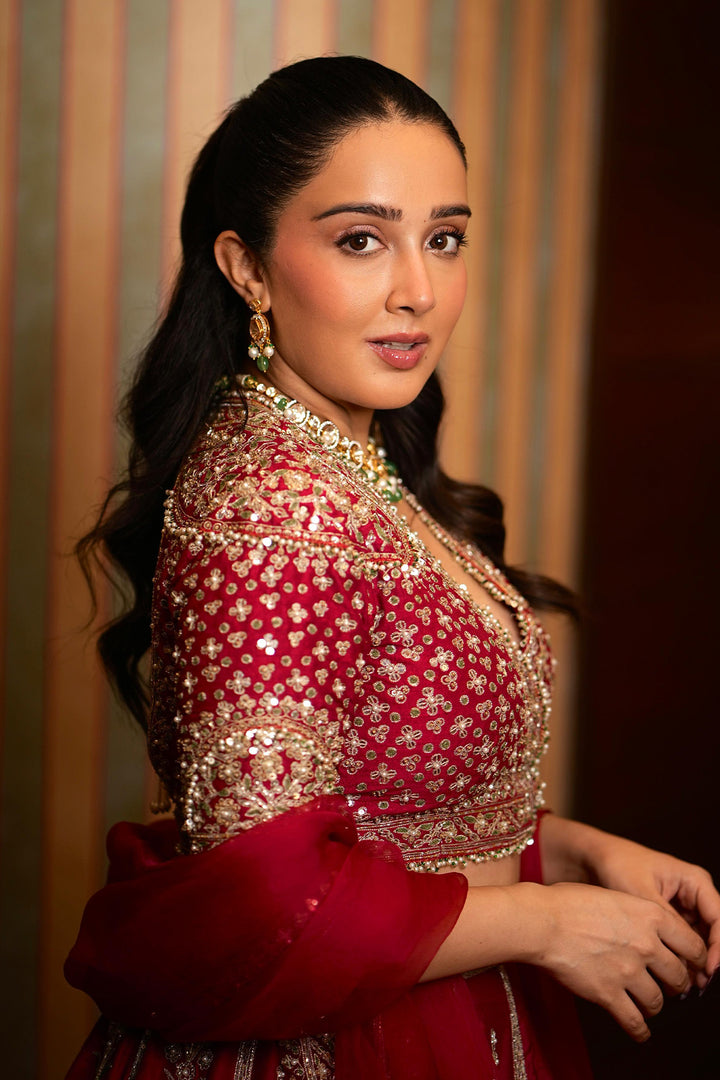 Sanjana Batra in Shanno Lehenga Set