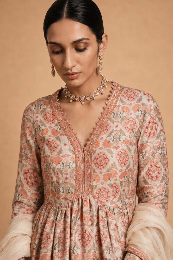 Mahveen Peplum Set