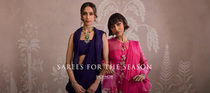 homepage sarees for the season banner