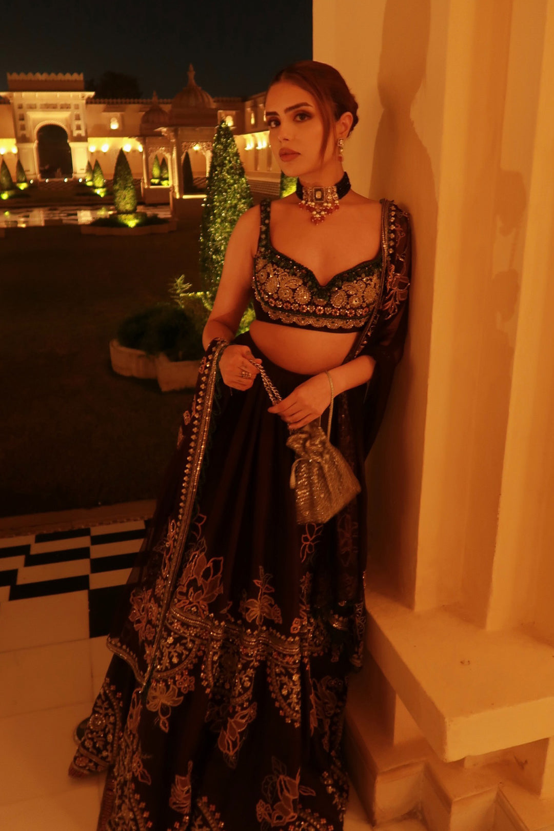 Muskan Chanana in Meetha Lehenga Set