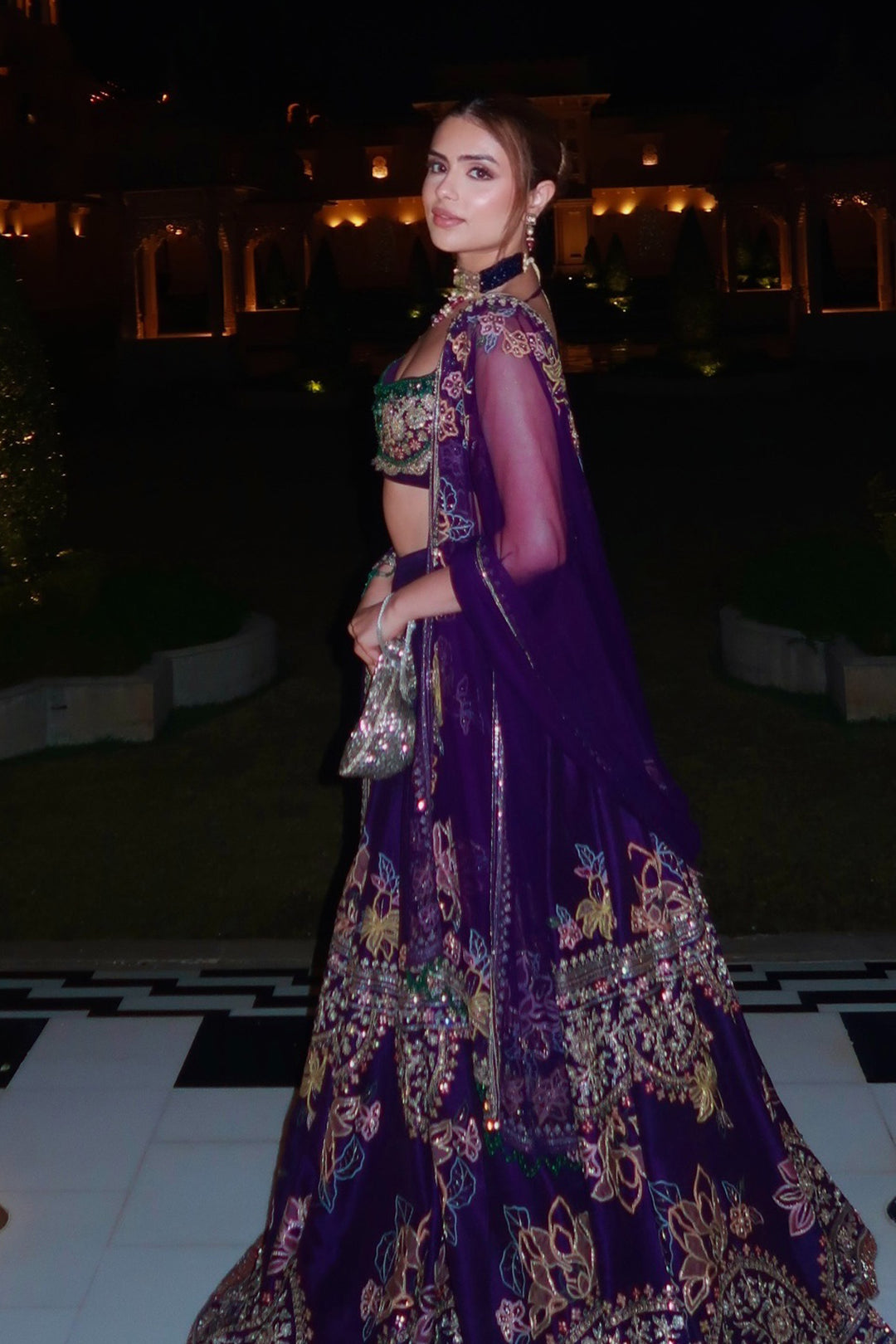 Muskan Chanana in Meetha Lehenga Set