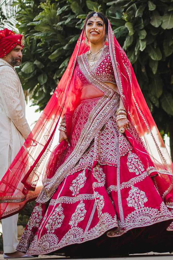 Khyati in Rani Lehenga Set
