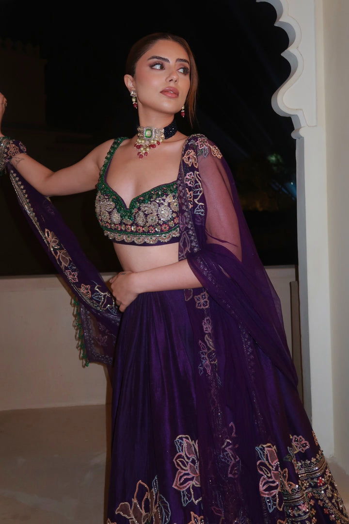 Muskan Chanana in Meetha Lehenga Set