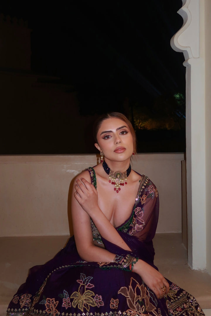 Muskan Chanana in Meetha Lehenga Set