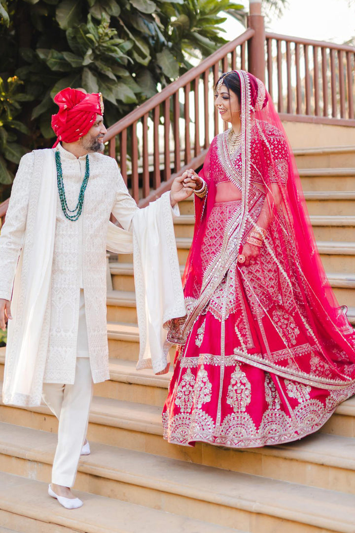 Khyati in Rani Lehenga Set