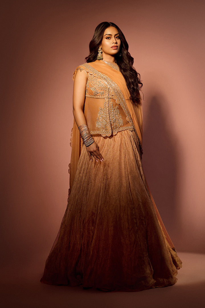 Nysa Devgan in Lustre Lehenga Set