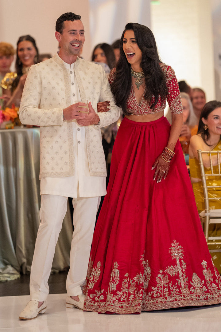 SAI SANDHU IN MOGA LEHENGA SET