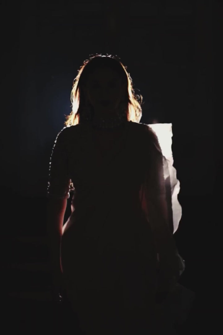 Aditi Rao in SNEH RUFFLE SAREE SET