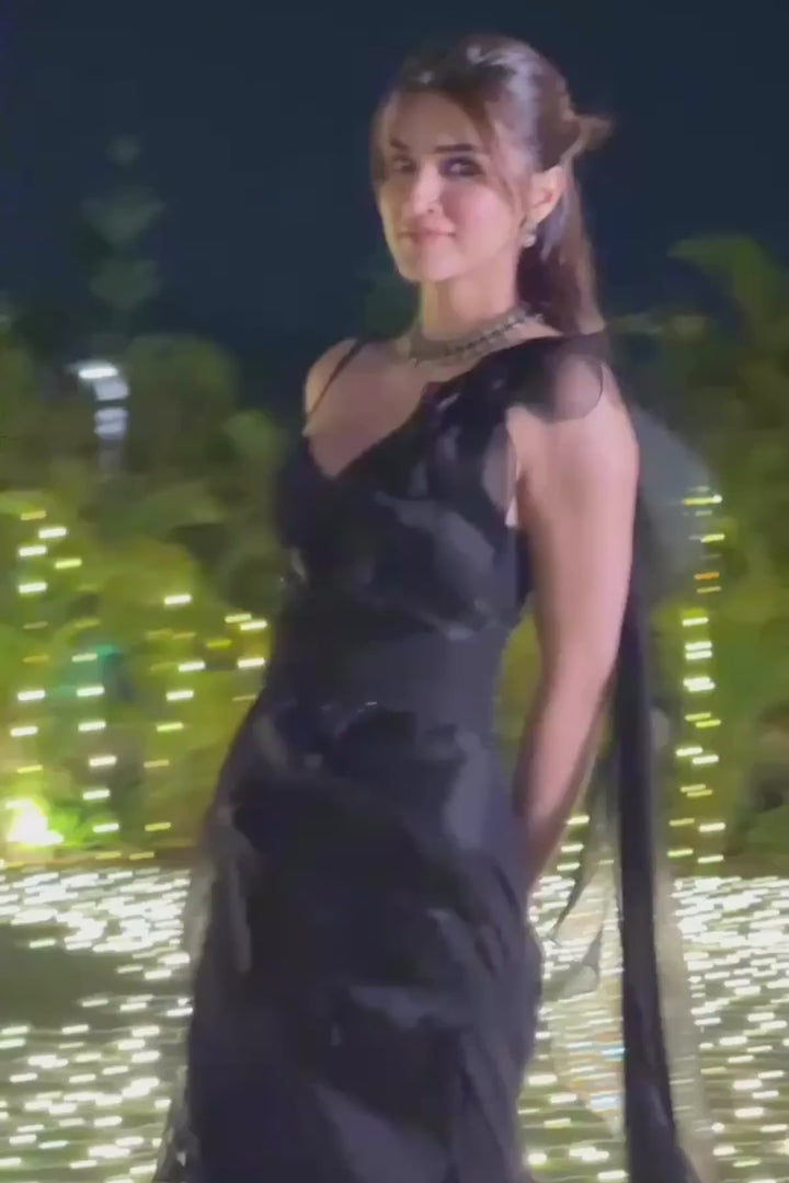 KRITI SANON IN CHIC SAREE GOWN SET