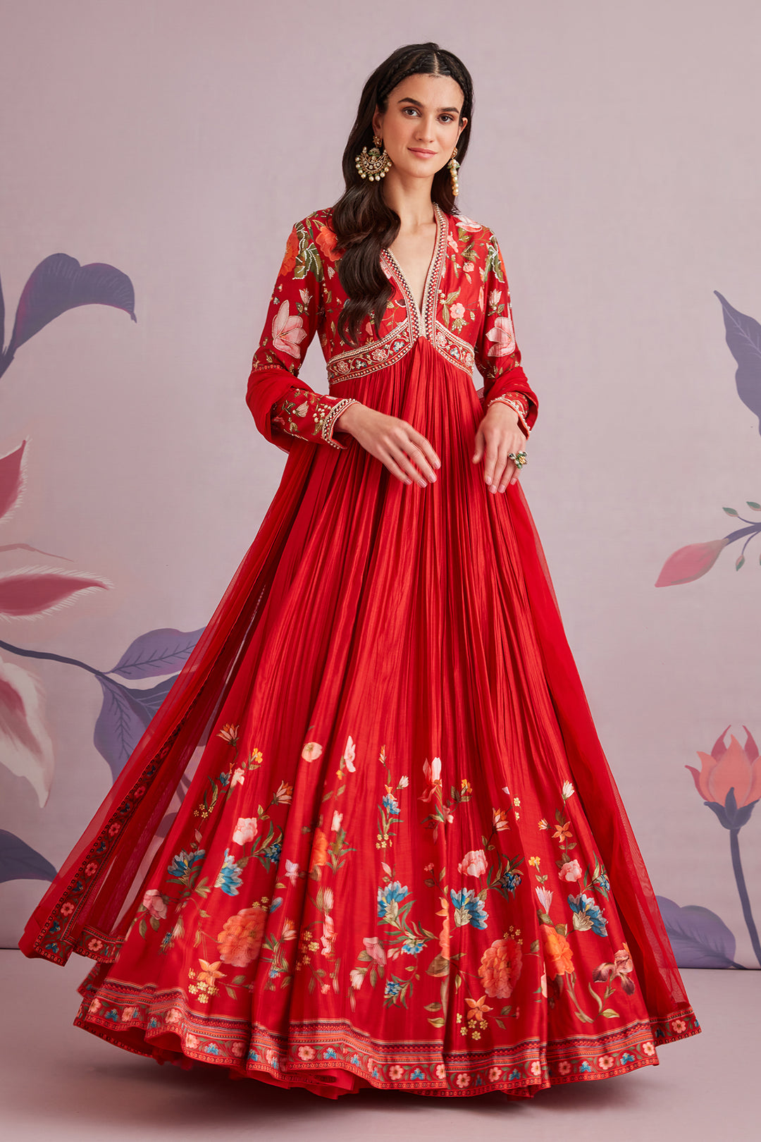 Ridhi Mehra | Red | ZAYNAB Ridhi Mehra | Red | ZAYNAB